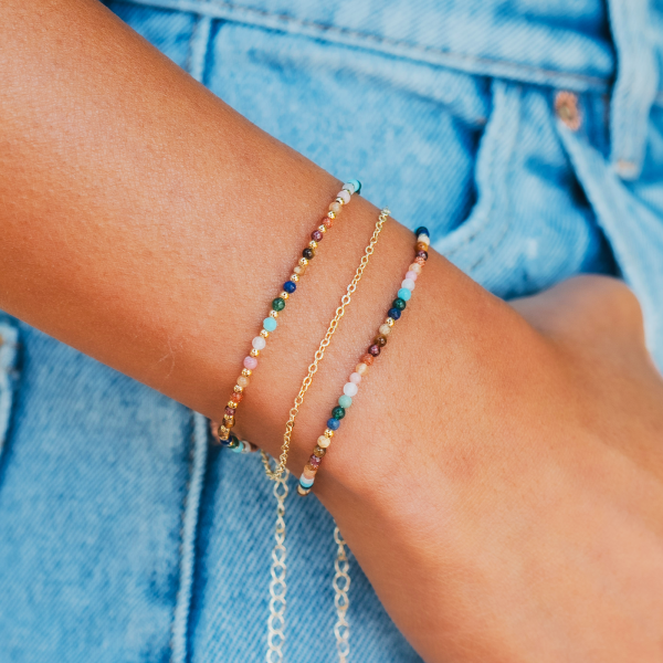 Master Healer 2mm Metal Accent Healing Bracelet For Cheap - Image 2