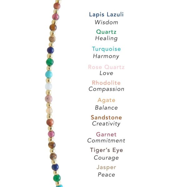 Master Healer 2mm Metal Accent Healing Bracelet For Cheap - Image 4