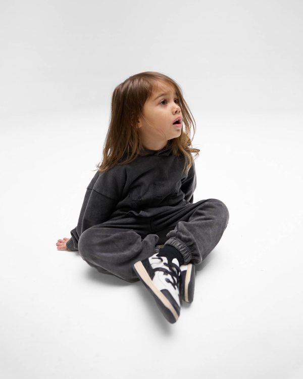 Mini Rep Applique Sweatpants - Vintage Black Hot on Sale - Image 4