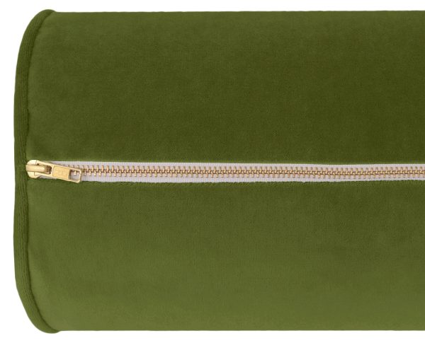 THE BOLSTER :: SOCIETY VELVET    OLIVE on Sale - Image 4